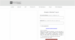 Desktop Screenshot of markettrendsignal.com